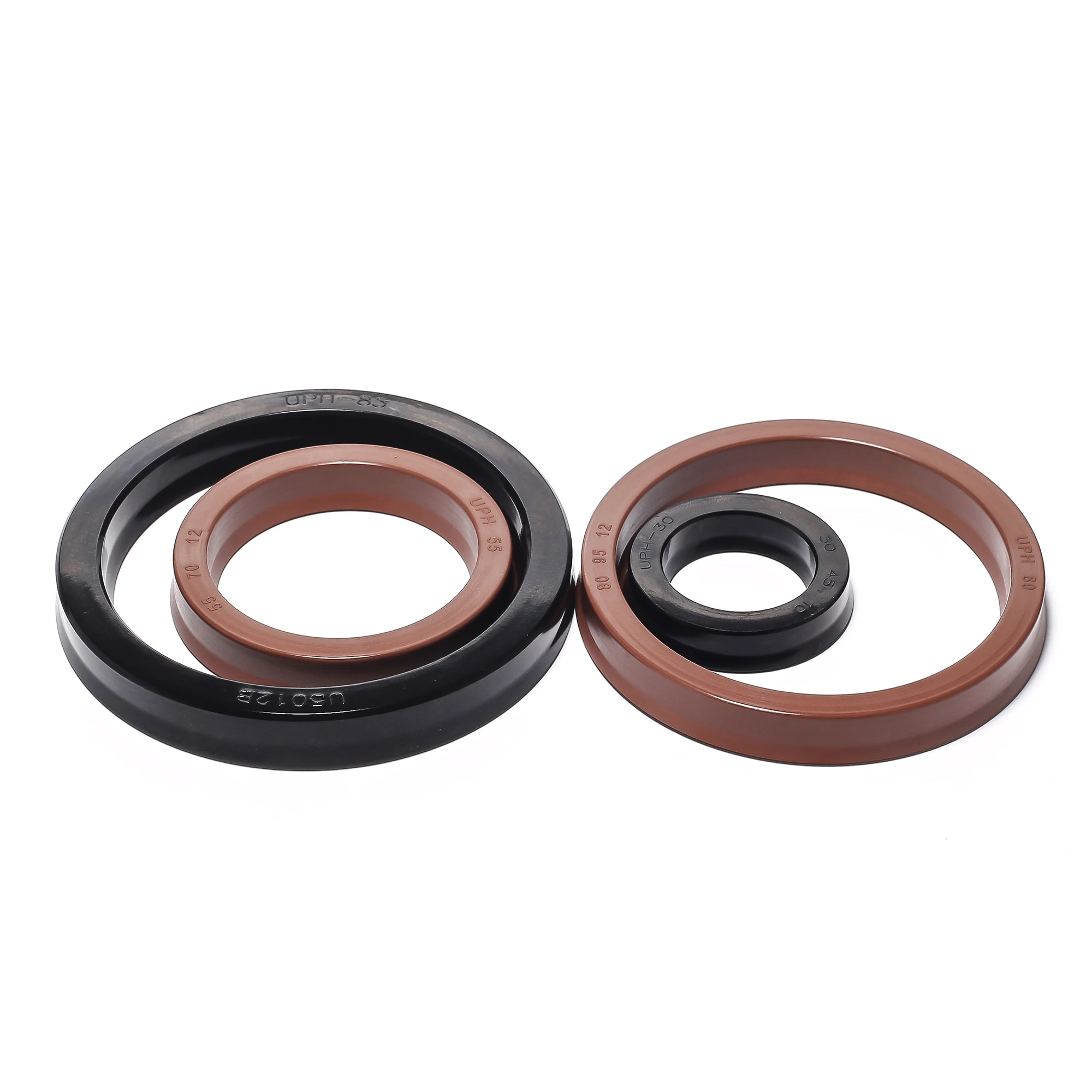 NBR FKM FPM Material UN USH UPH Rod Oil Seal For Hydraulic Pistons