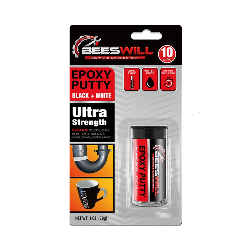 OEM Direct Factory High Temp Putty Steel Heat Resistant Waterproof For Car, Steel Metal, Plastic, Concrete Epoxy Steel Putty