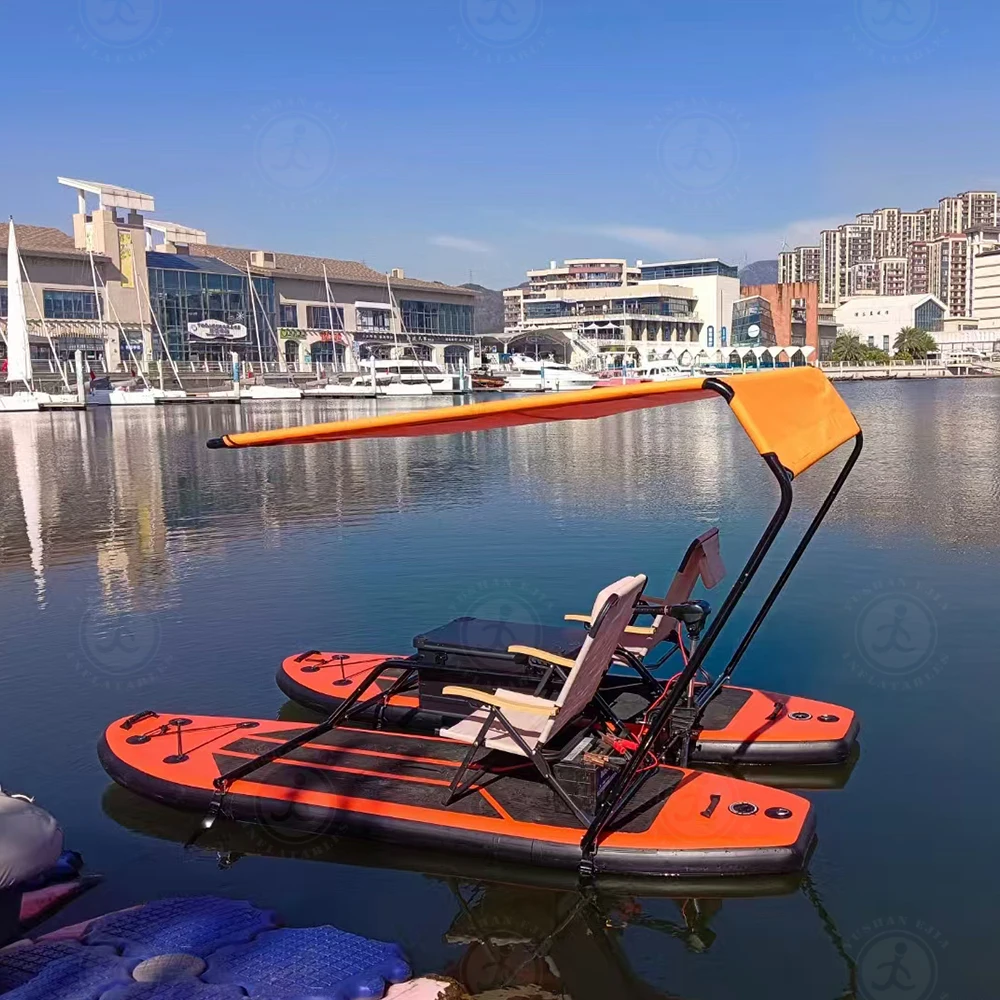 Premium Luxury Inflatable Cycle Water Boat Water Bike Pedal Boat
