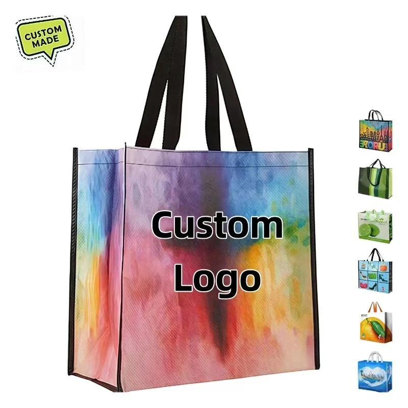 Cheap Factory Price Non-woven Laminated Bags Gift Fabric Non Pp Woven shopping tote Bag