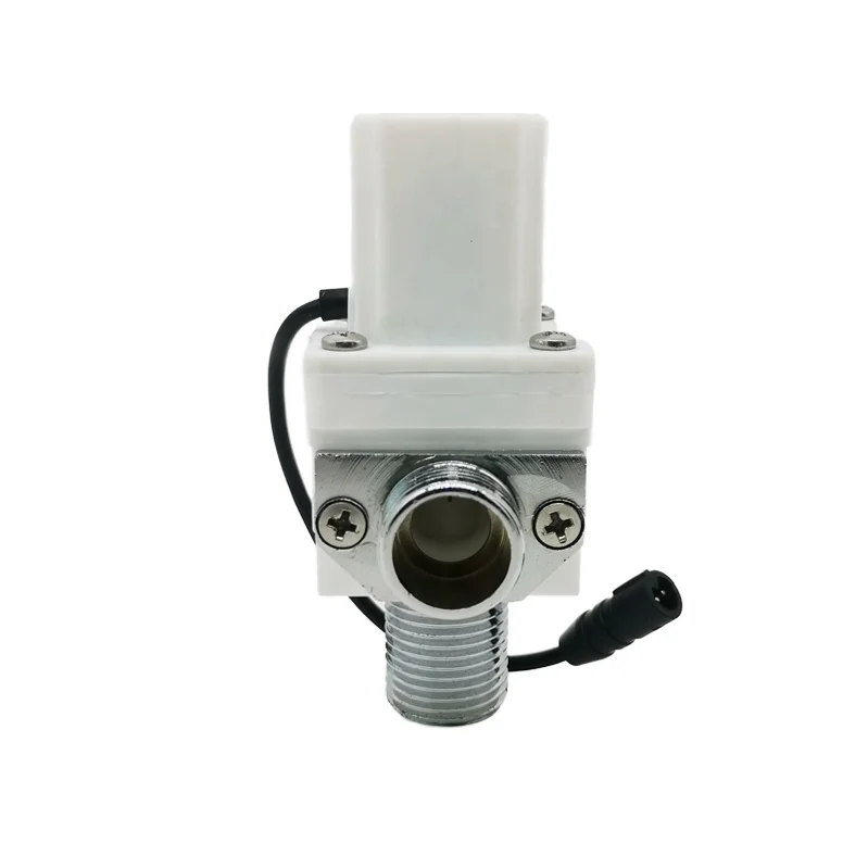 24V DC Bistable Electric Water Solenoid Valve Plastic Toilet Touchless Infare Faucet with Urinal Control for General Application