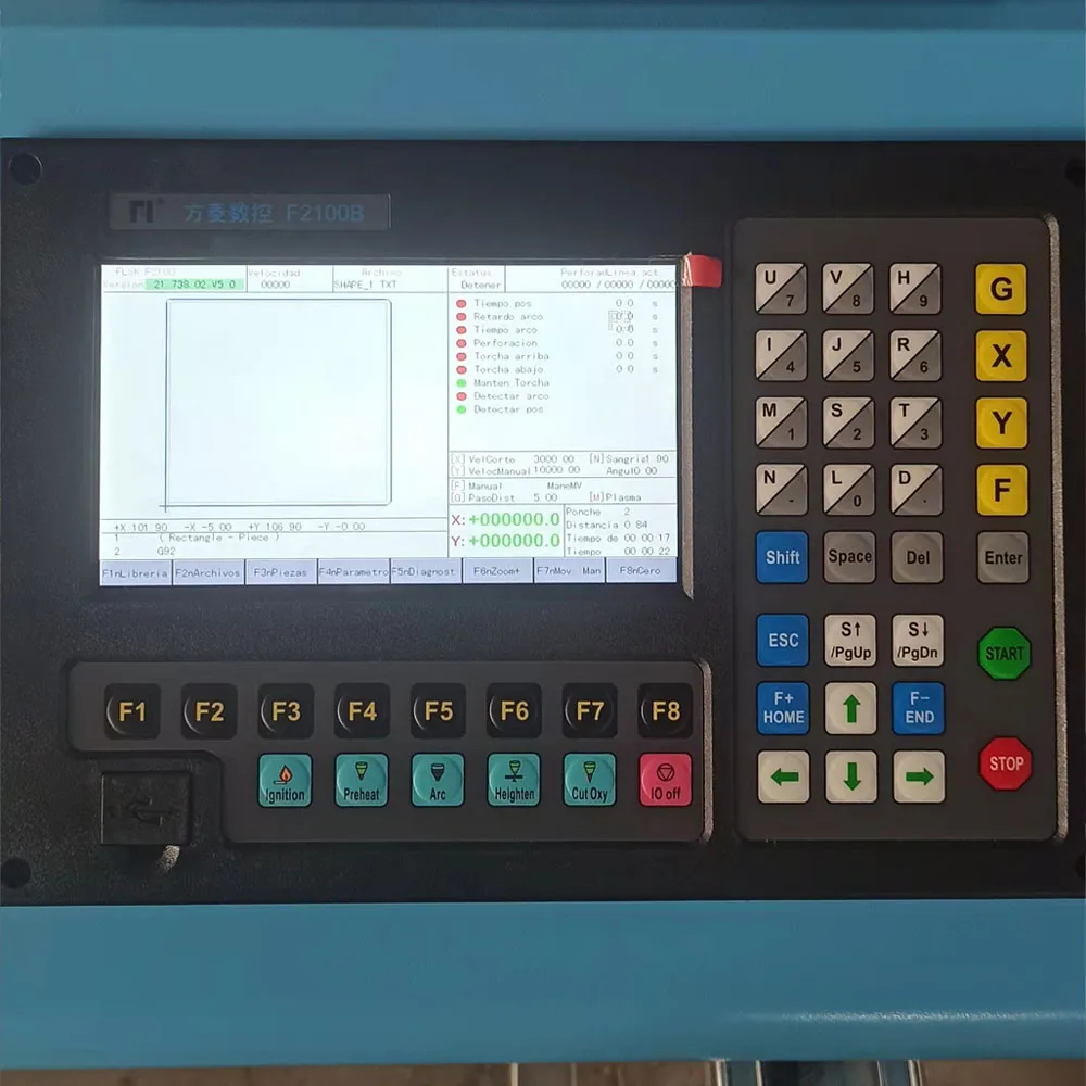 Portable Gantry CNC Plasma Metal Cutting Machine Small Light Gantry CNC Cutting Machine