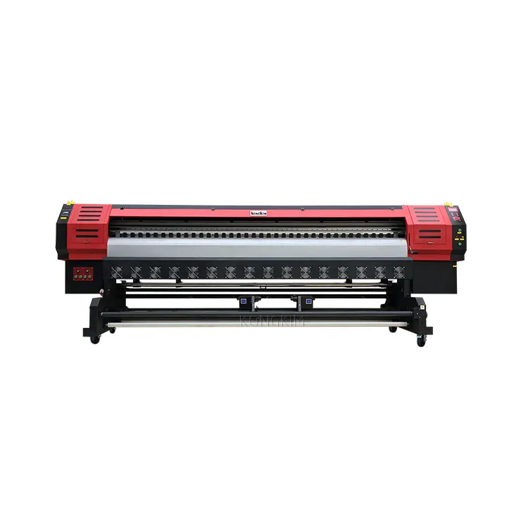 3.2m Large Format Digital Photo Sticker Printing Eco Solvent Machine Printer 2-4 i3200 dx5 xp600 printheads
