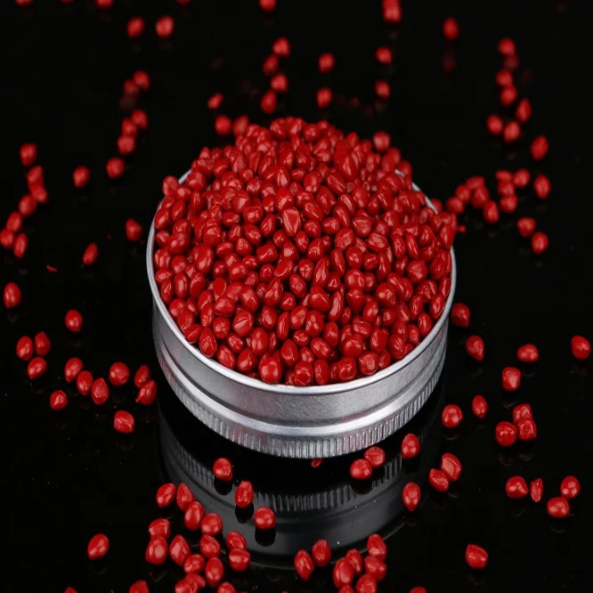 Chinese Factory PE PP Red Resin Masterbatch