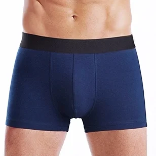 
Underwear factory custom men long boxer briefs male bamboo underwear elastic smooth logo band underwear for man 