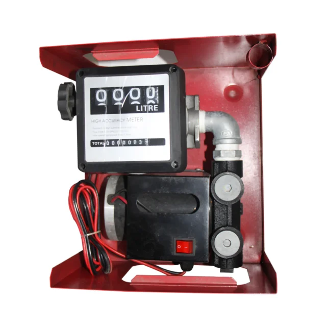 Aistar DC 12V /24V  Diesel Pump Assembly /Diesel Pump with Flowmeter for Fuel Station