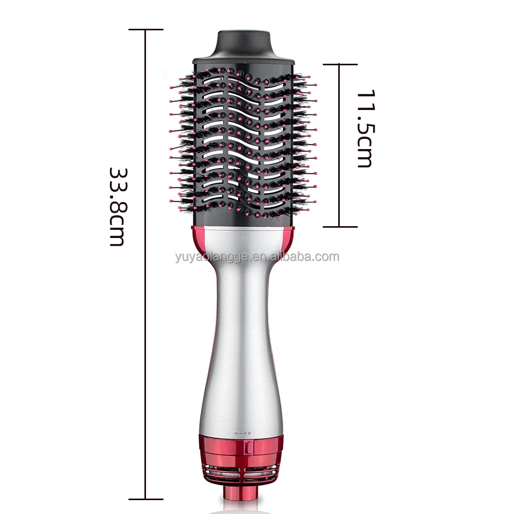  One Step Hair Dryer and Volumizer Straightener Brush / Hot Air