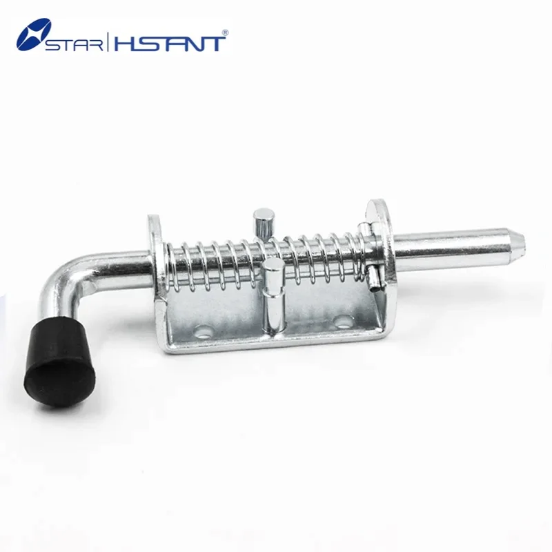 Steel Pin Hinge Truck Trailer Heavy Duty Side Stainless Spring Hinge Loaded Bolts Latch Lock Concealed Hinge