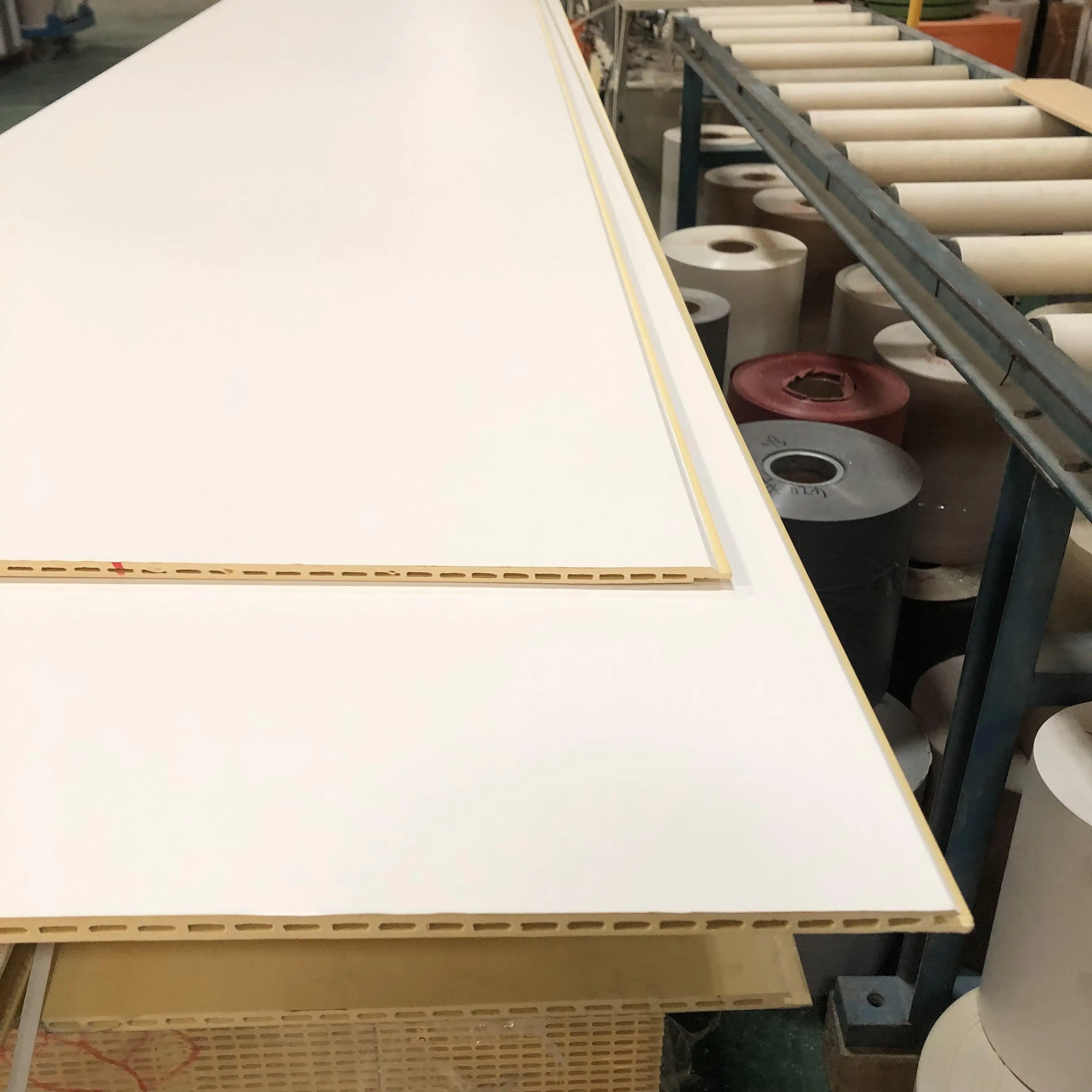 whole house design fashion modern style fluted wall sheet collocating with flat wall boards wpc wall panel