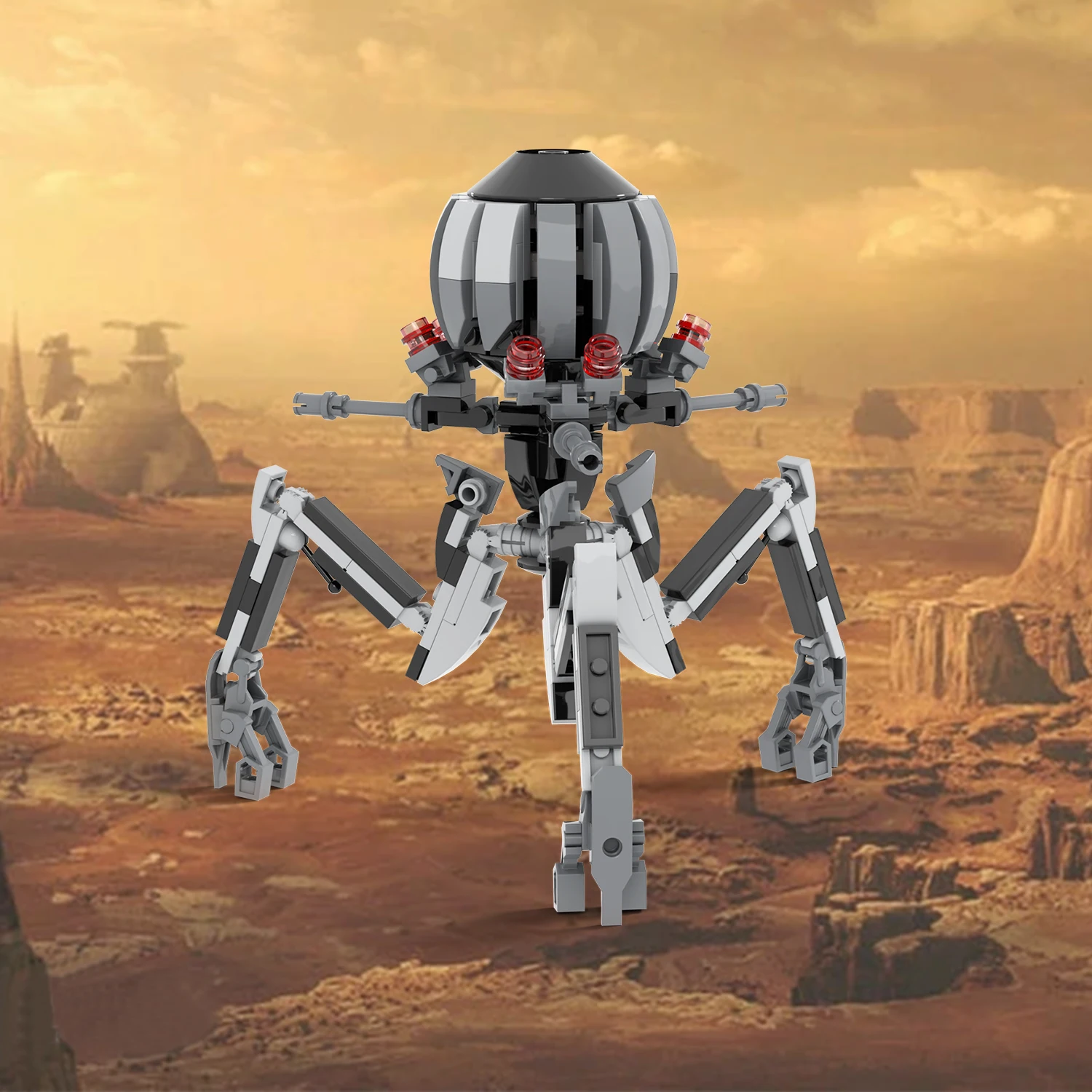 Конструктор MOC2096 Octuptarra Droid 238 деталей научная фантастика межзвездная война кино космические войны сборные развивающие строительные блоки детские игрушки