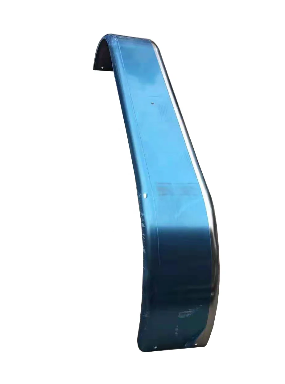 72x9 Smooth Aluminum Tandem-Axle Teardrop Trailer Fender