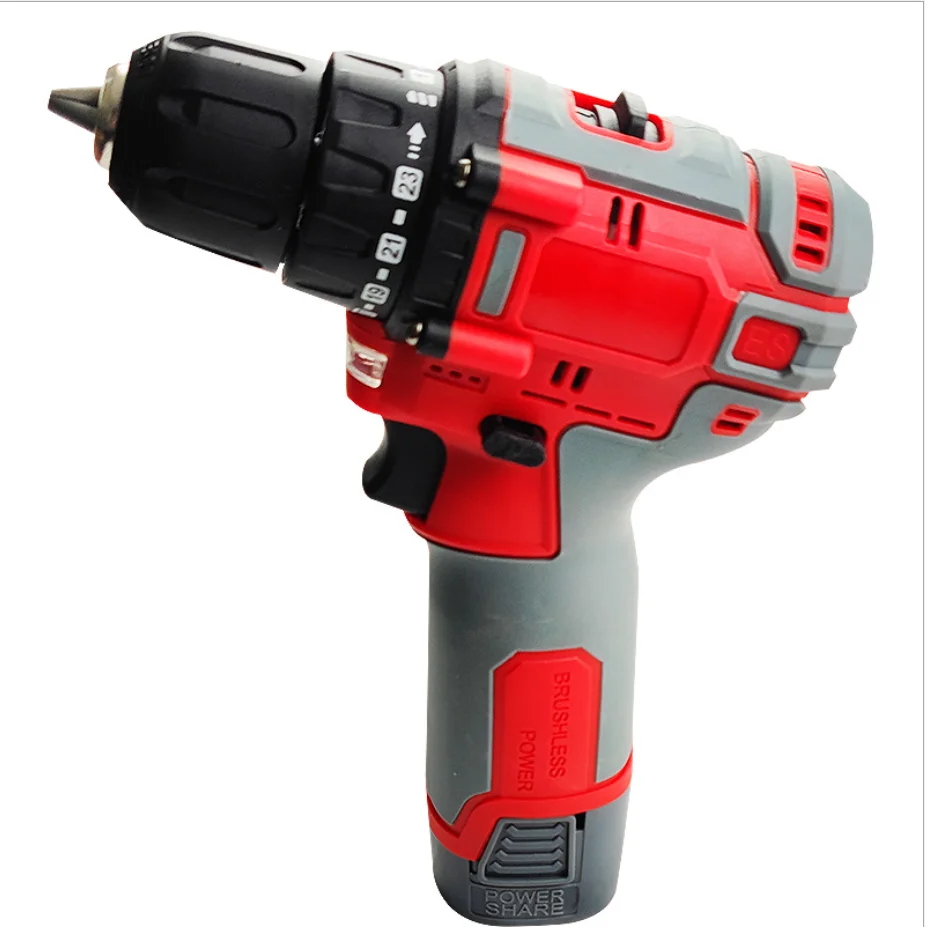 18 Hand-held electric cordless tool electric screwdriver brushless impact drill hammer drill screwdriver torque drill