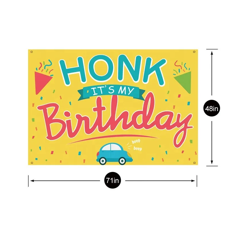 Cheap Best Sale Happy Birthday Banner for Decoration