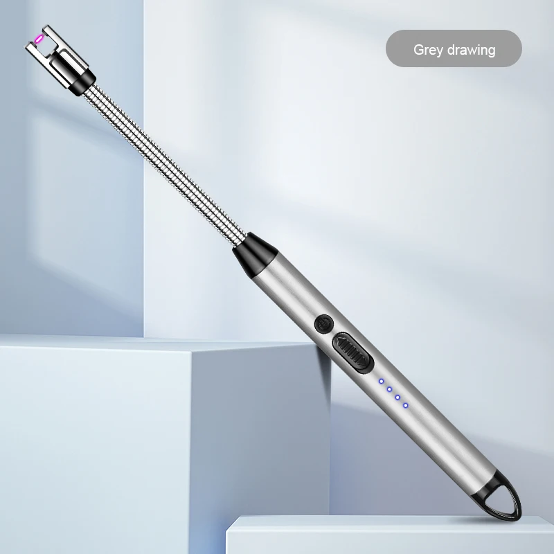 JL825-2 Wholesale cheap price  Electrical Lighter Luxury Custom Electric Candle Lighter USB Rechargeable Cigarette Lighters