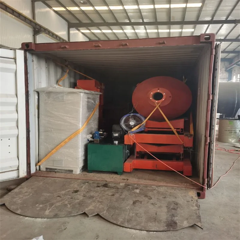 Fiberglass GRP pipe filament winding machine with computer control