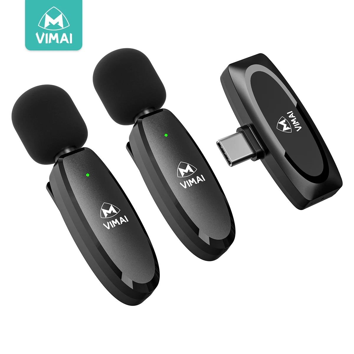 VIMAI OEM мини-USB микрофон профессиональный беспроводной микрофон для записи интервью онлайн-обучения