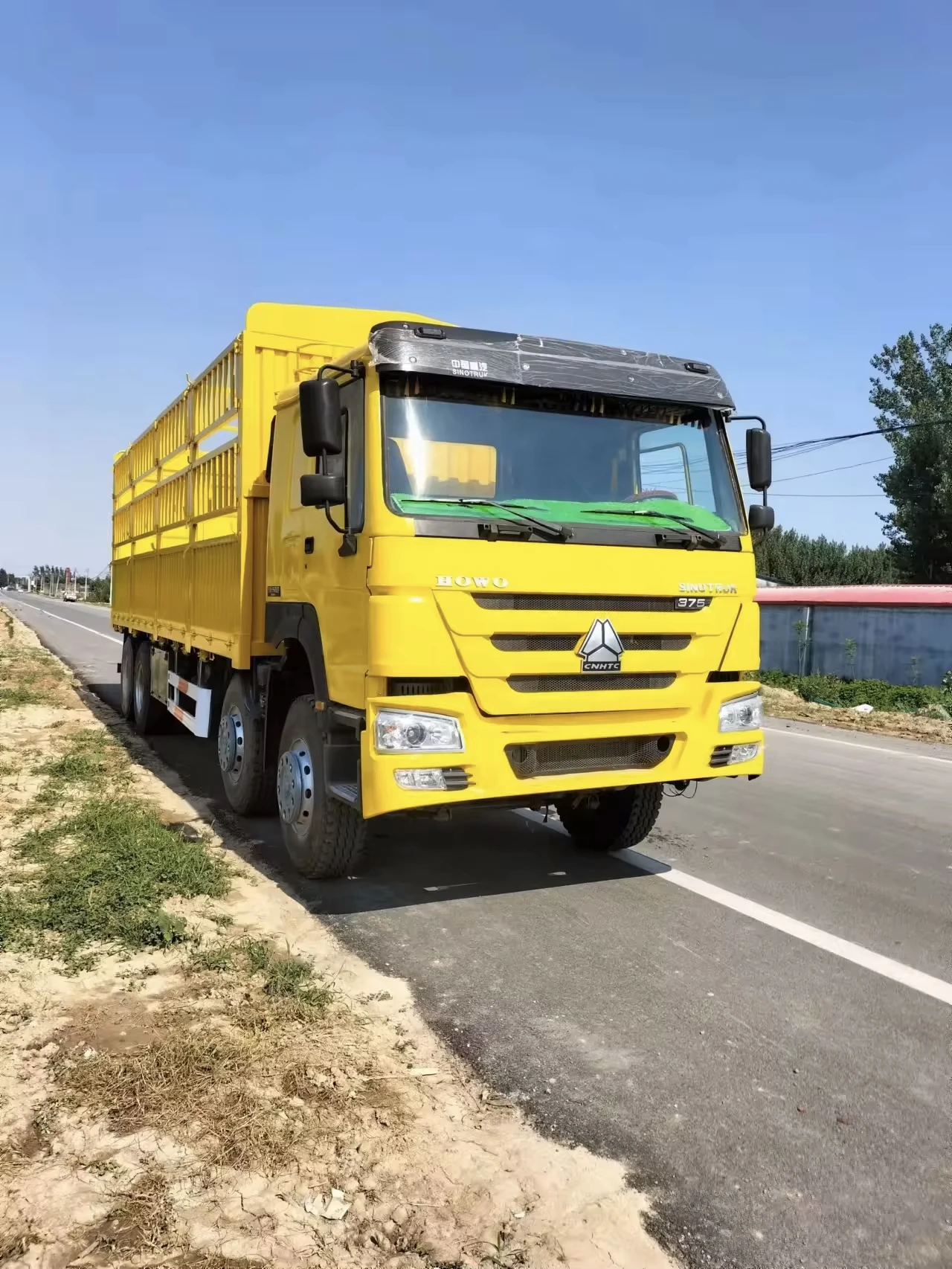 Fairly used Sinotruk HOWO cargo truck 30ton transportation truck 6*4 8*4 cargo truck for sale