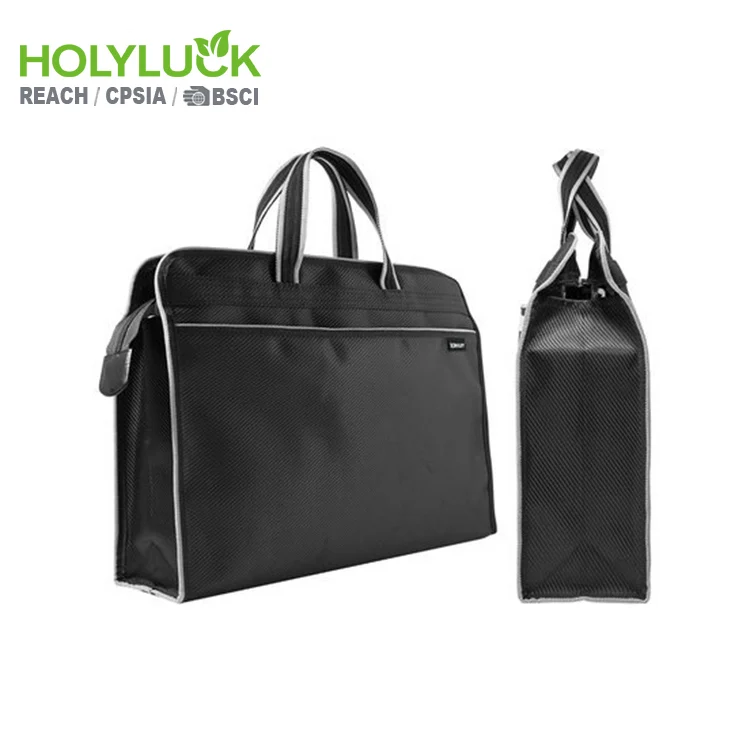 High quality fashion design fashion waterproof laptop zipper briefcase fit for 14 inch laptop