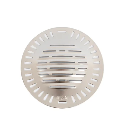 Popular Korean Indoor Restaurant Roasting Round Stainless Steel Non Stick Easily Cleaned Electric Grill Plate  BBQ Grill Pan