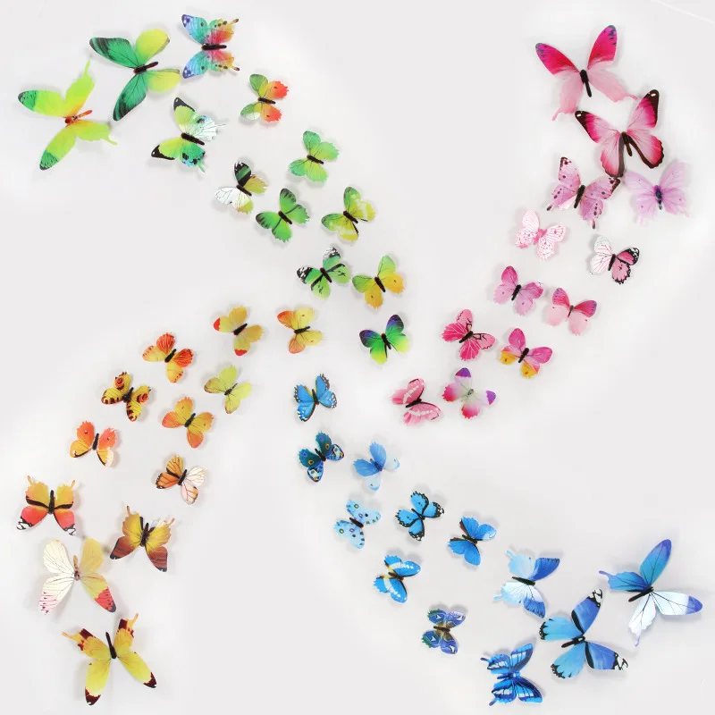 DIY Home Night light Dark Star Beautiful Glow Butterfly Wall Decor Stickers