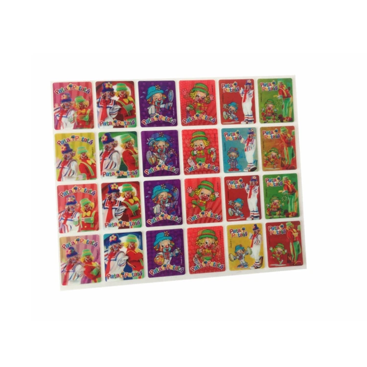 100%  eco-friendly Custom 3d lenticular printing 3d sticker