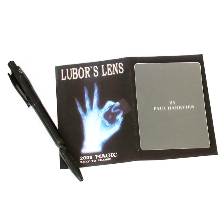 Illusion Card And Pen Magic Trick Gimmick Magic Props