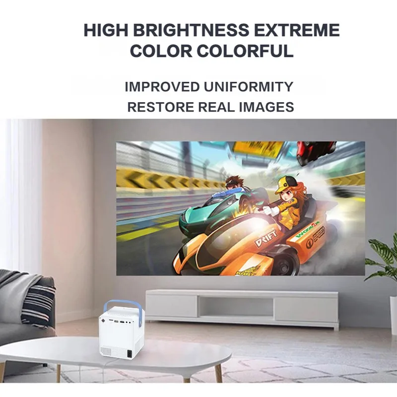 YUNDOO 2023 Factory 3D Smart Android Portable Hologram Mobile Projector DLP WIFI Small Pocket LED 4k Projector usb projector