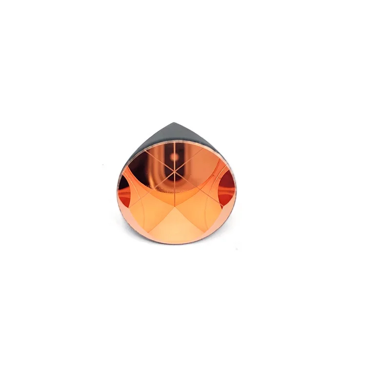 1 Inch BK7 Optical Glass Prisma Copper Coated Corner Cube Prism, Plated 25.4mm Trihedral Retroreflector