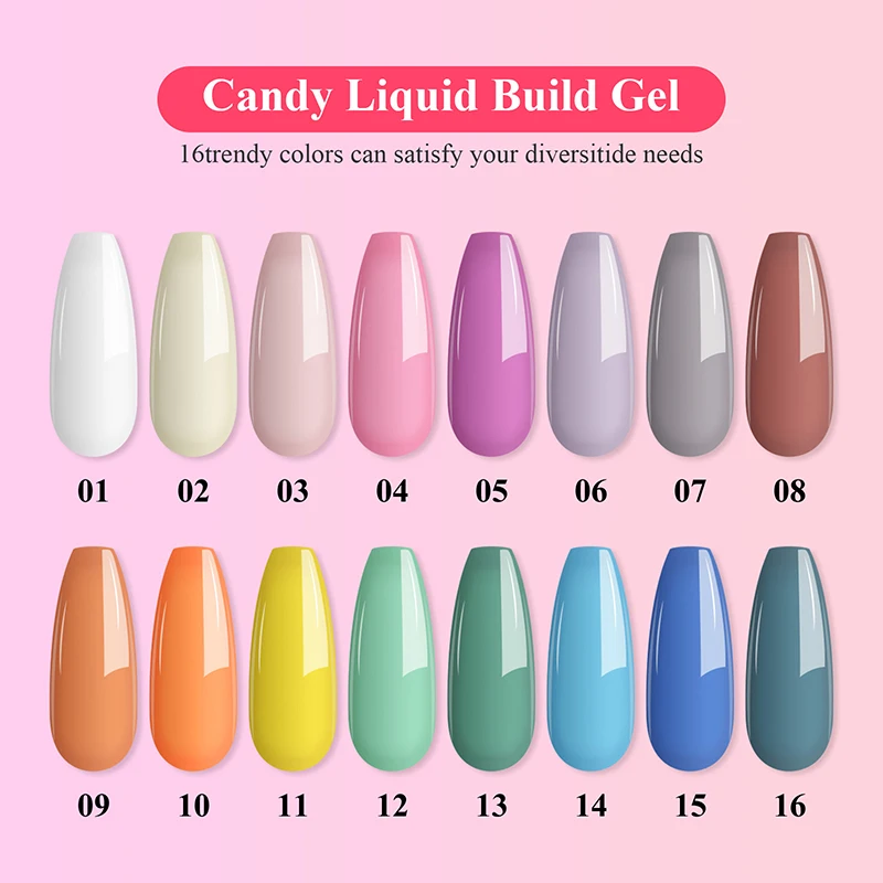 CAIXUAN Nail Supplies New Cream Extension Gel Non-flow Hard Sculpting Build Uv