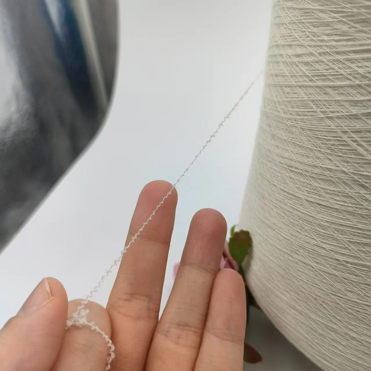 Strong Elongation Recovery Ability  knitting 30S Polyester spandex core yarn