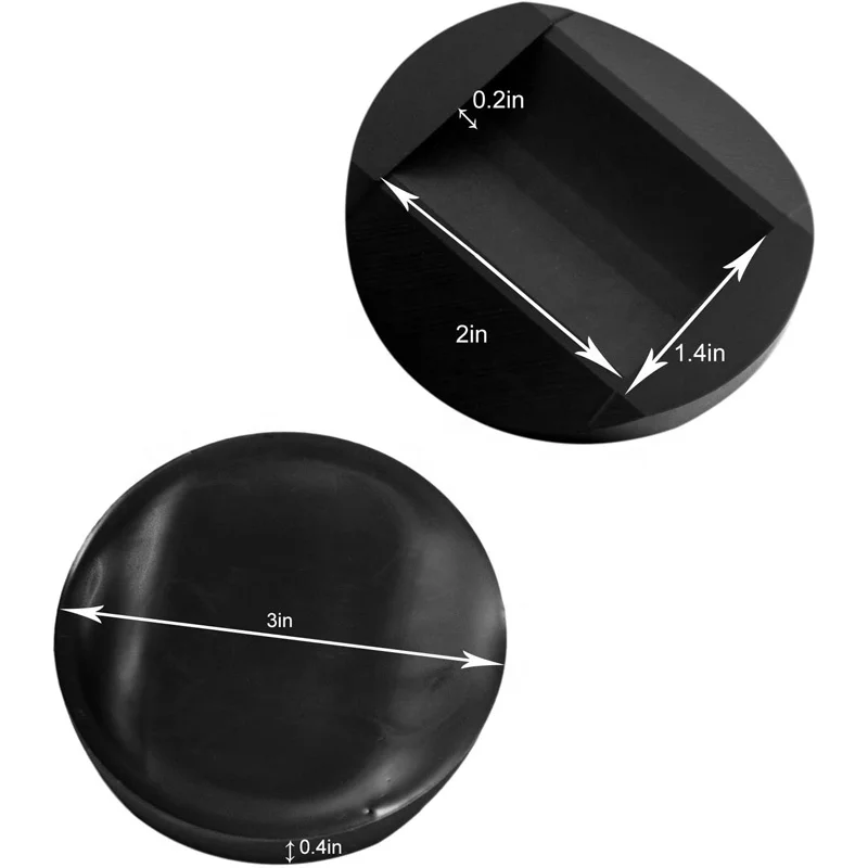 Black  Furniture Caster Cups Furniture Coasters Caster Cups parts for Furniture Wheels