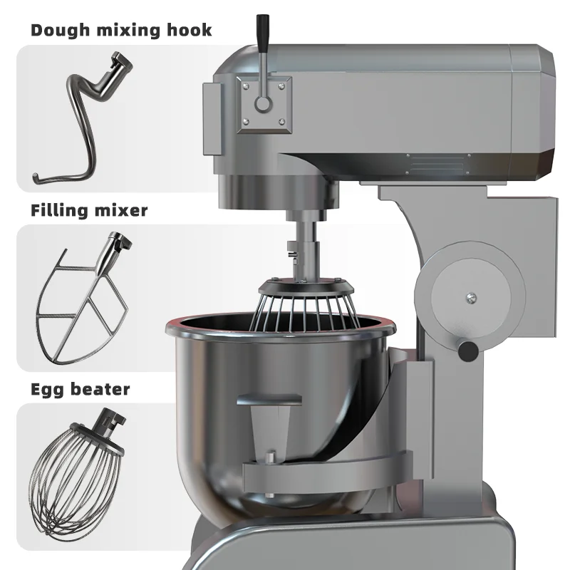 Commercial Kitchen Equipment electric mixer   Flour Mixer professional Bread Egg  planetary mixer