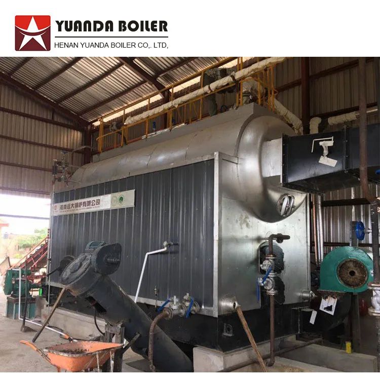5 T Water Tube Firewood Biomass Steam Boiler for Food Factory