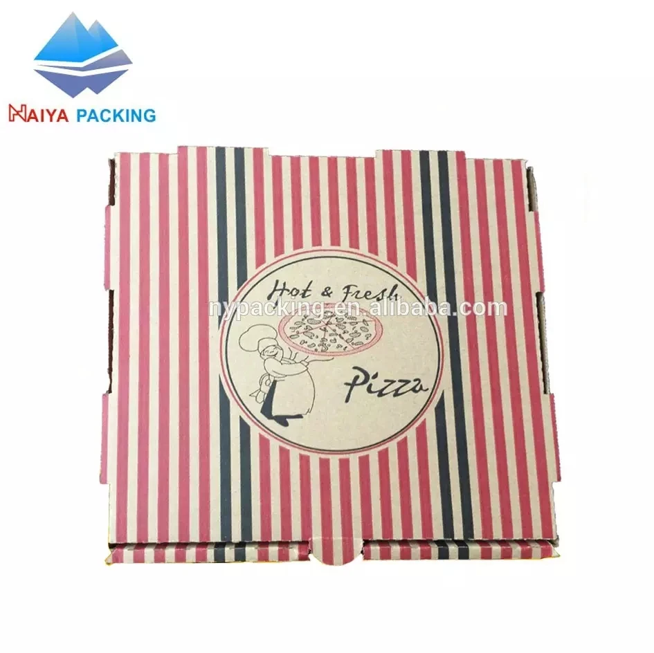 The new Factory corrugated paper cheap customized chain store / factory price / manufactory pizza box