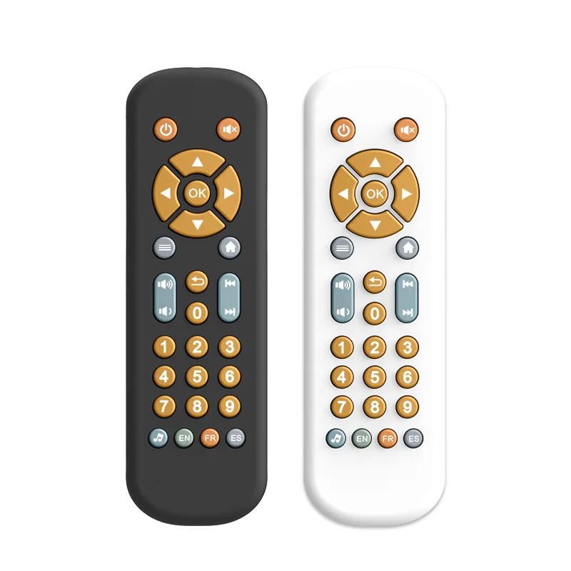 Wholesale baby TV simulation remote control TV remote control music learning early education puzzle toys