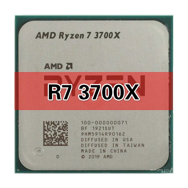 cpus AMD R 7 3700X R7 3700X 3.6 GHz Eight-Core Sixteen-Thread CPU Processor 65W 7NM L3=32M 100-000000071 Socket AM4