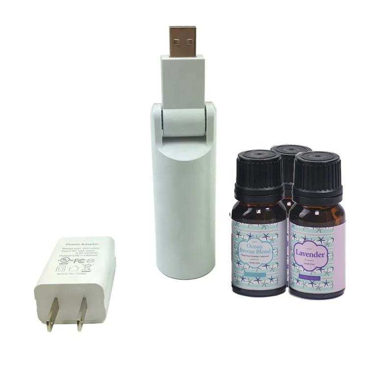Multi-angle rotating USB interface electric timing essential oil spray air freshener for home and car aromatherapy