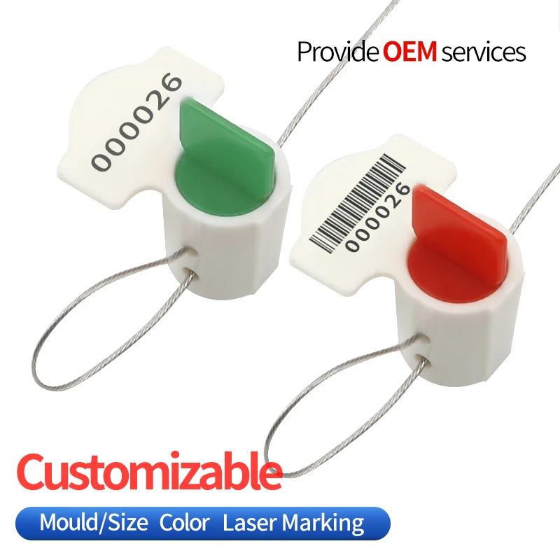 BCM402 meter seal back print electric meter seal security seal for water meter