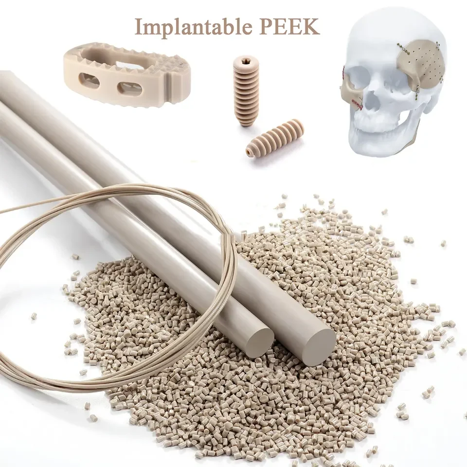Best Price Engineering Plastic Medical Grade Implantable Dental PEEK Resin