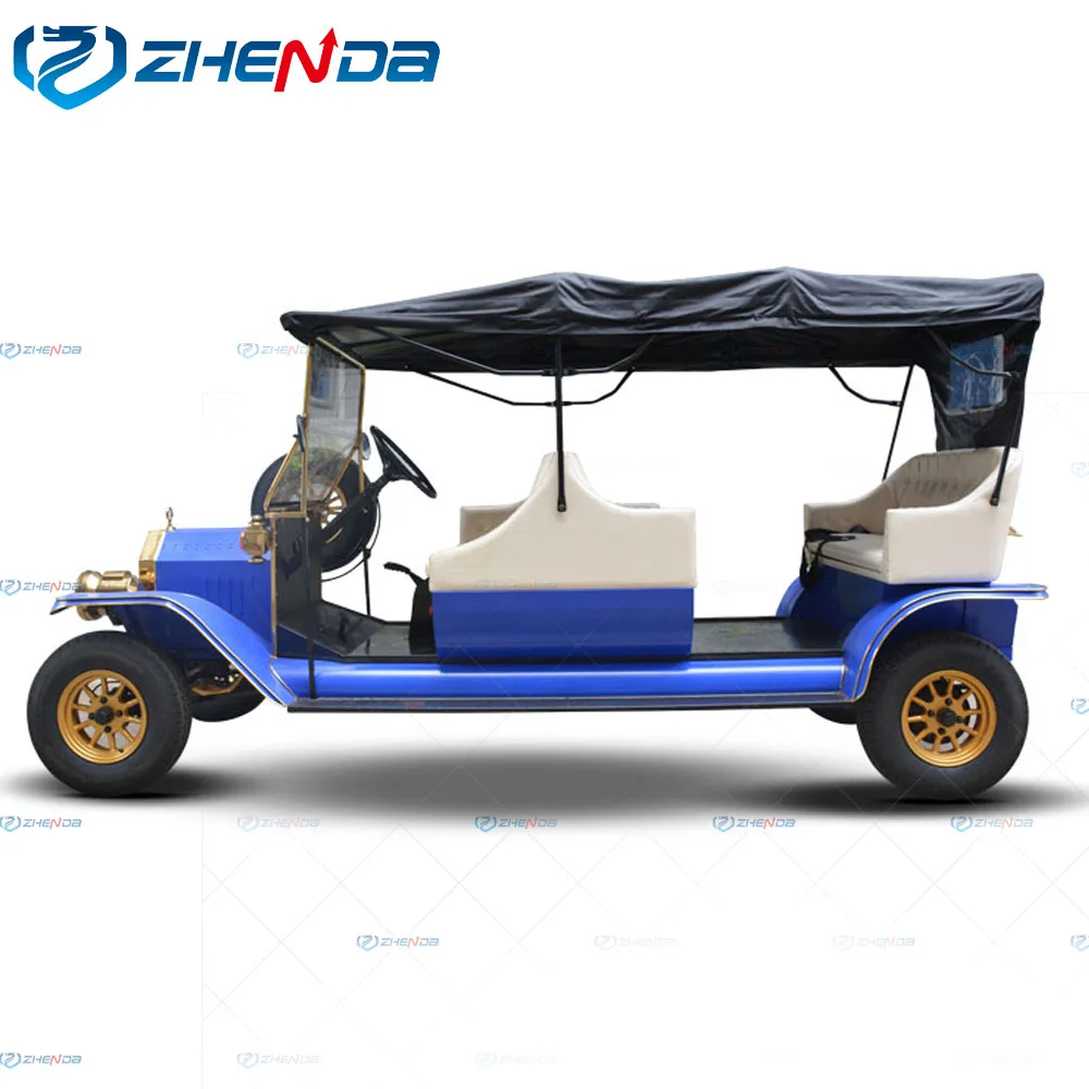 blue best suppliers factory luxury cheap stylish vintage cars antique golf car luxury electric car roadster for sale