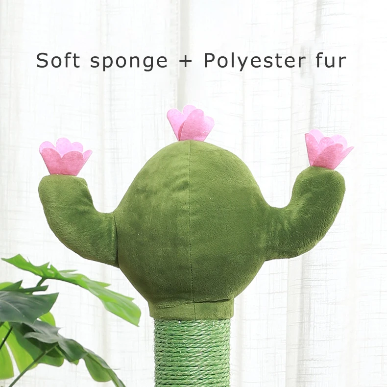 High Quality Modern Designer Flower Diy Activity Big Solid Cat Climbing Frame Cat Trees Scratcher
