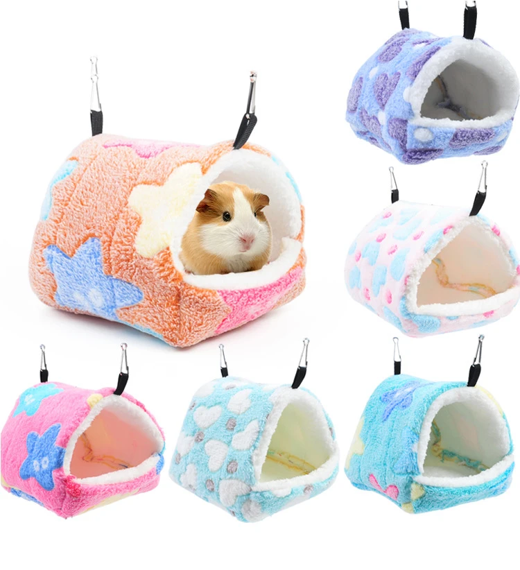 Luxury Pet Cage Villa Hamster Guinea Pig Hedgehog Nest Cage Pet Supplies Warm Squirrel Nest