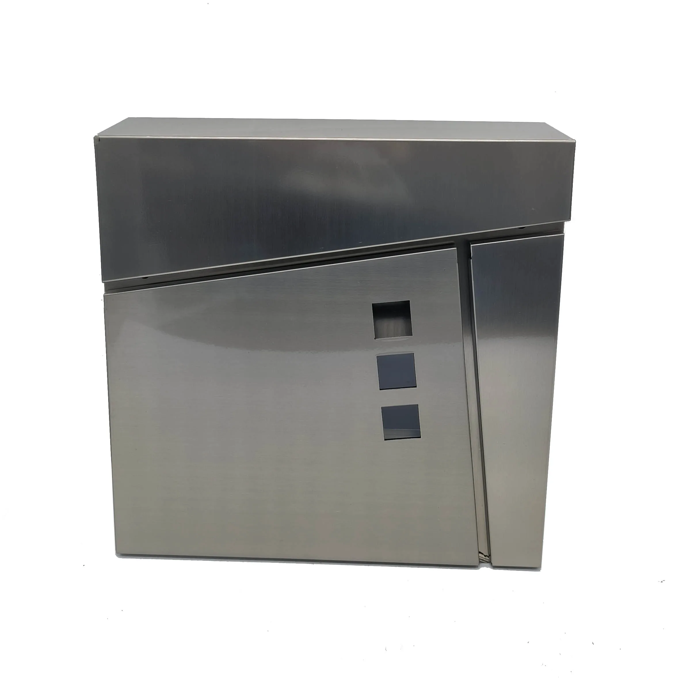 Stainless steel drawing plate modern metal letter box outdoor stainless steel