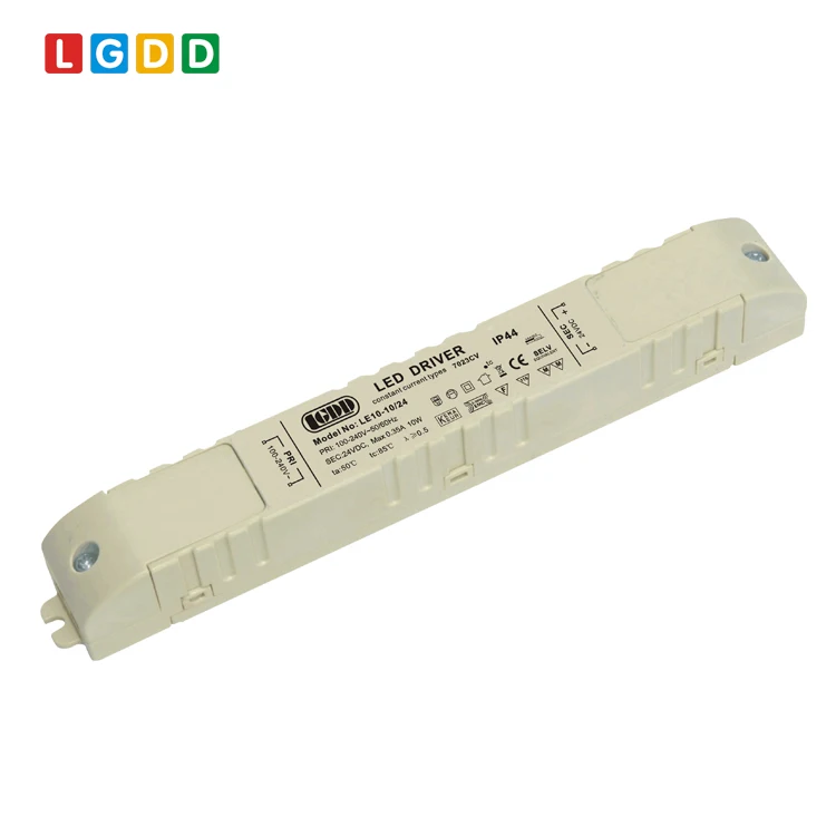 Class 2 CE New ERP IP44 Waterproof Power Supply Constant Voltage 12V 24V 10W LED Driver