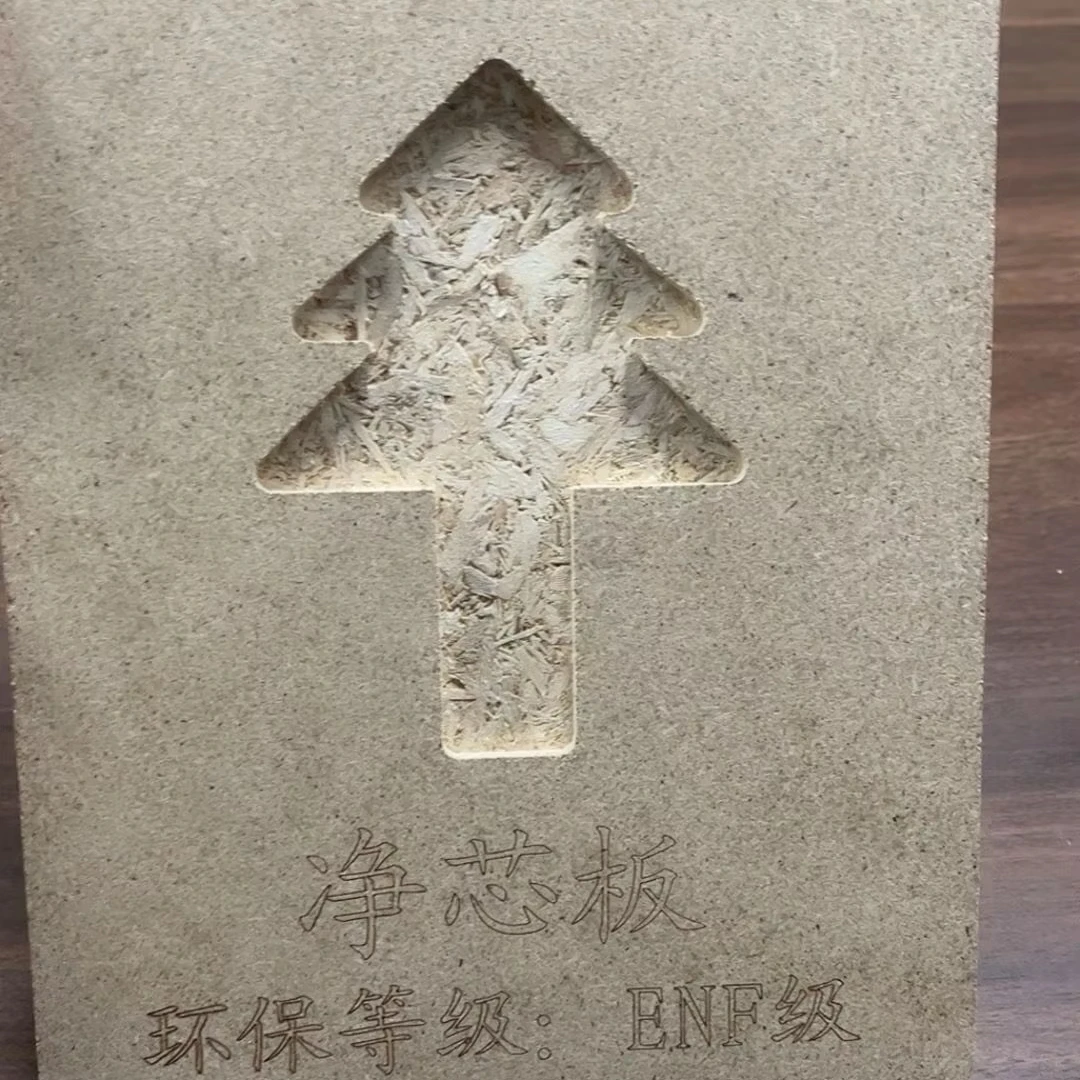 Waterproof Laminated OSB board 18mm ENF grade melamine OSB board for Cabinet