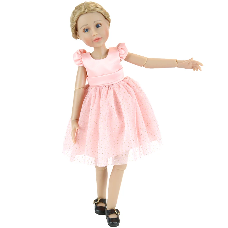 China Factory Price 45cm18Inch Realistic Alive Soft Vinyl Baby Girls BJD Doll with long hair