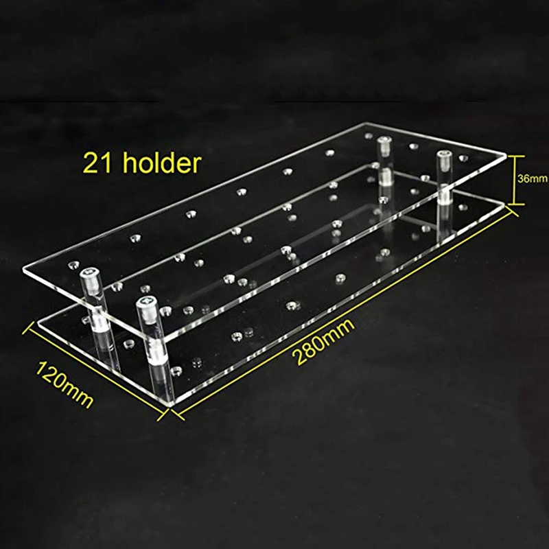 21 Hole Clear Acrylic Lollipop Holder Cake Pop Display Stand  Lollipop Display Stand
