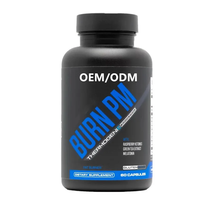 OEM burn PM night time fat burner slimming pills supplement 60 capsules for adult