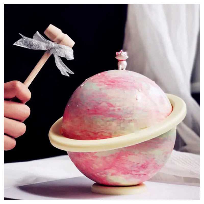 Amazon Fashion Eco-friendly Non Stick Big Large Half Ball Silicon Mold Maker Mousse Moulds Silicone Chocolate Cake Molds