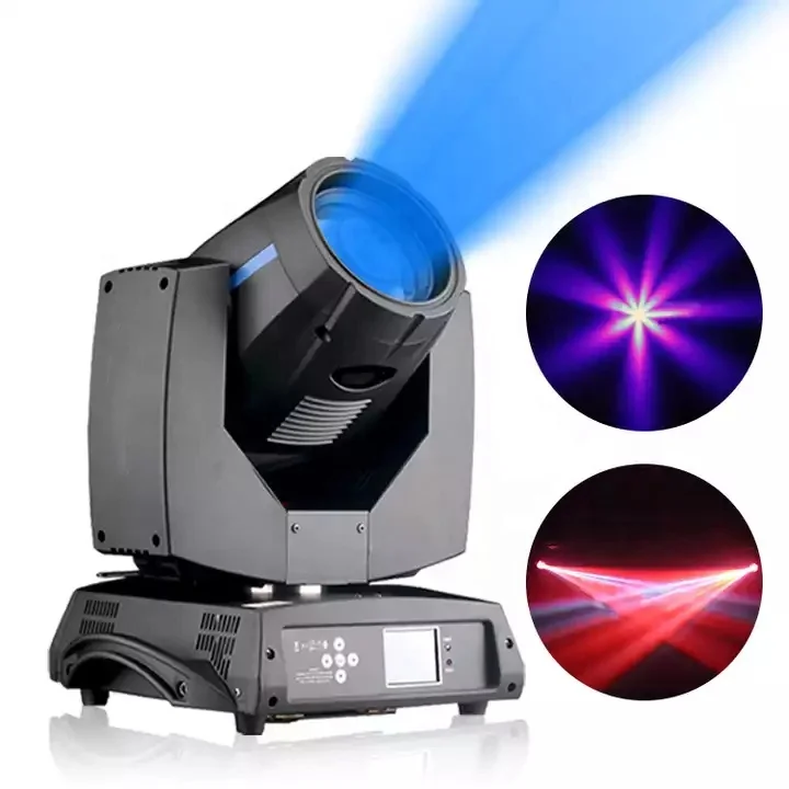 Professional Party Disco Dj Stage Light  Dmx Mini Gobo Projector Spot Led Moving Head light For Stage light
